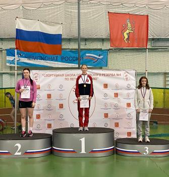 Анна Ладьина: победа в городских соревнованиях по бегу